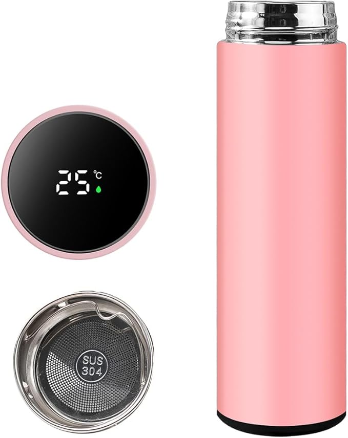 Termo frio y calor con pantalla rosa - additional image 4